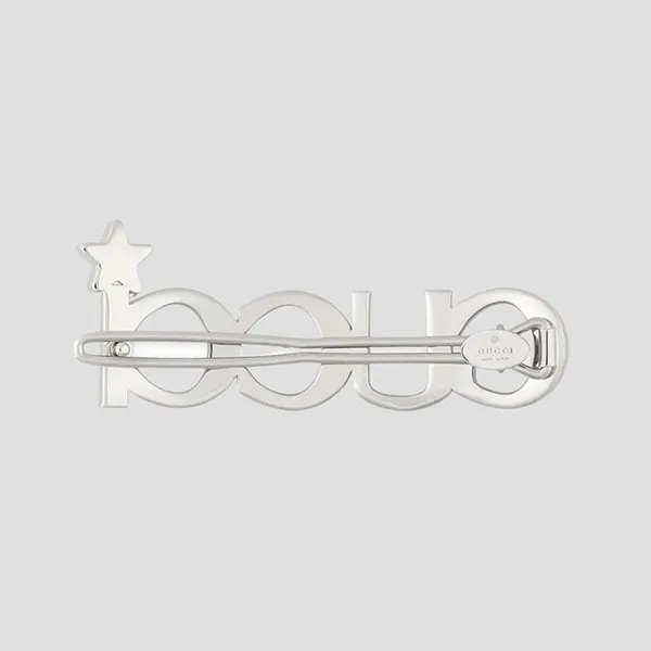 Kẹp Tóc Gucci Silver 729104J3F42 8162 Màu Bạc