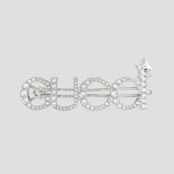 Kẹp Tóc Gucci Silver 729104J3F42 8162 Màu Bạc