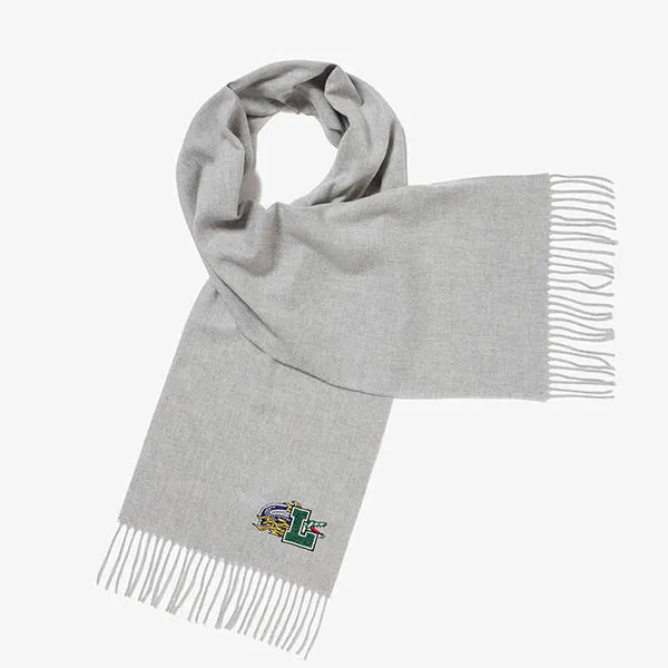 Khăn Quàng Cổ Lacoste Muffler Màu Xám Nhạt