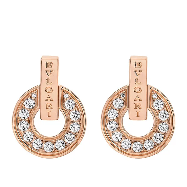 Khuyên Tai Jewery Luxury Divas 18k Rose Gold Earrings Màu Vàng Hồng - Trang sức - Vua Hàng Hiệu