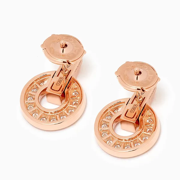 Khuyên Tai Jewery Luxury Divas 18k Rose Gold Earrings Màu Vàng Hồng - Trang sức - Vua Hàng Hiệu