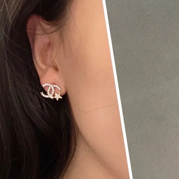 Khuyên Tai Chanel CC Cocomark Earrings Màu Vàng - Trang sức - Vua Hàng Hiệu