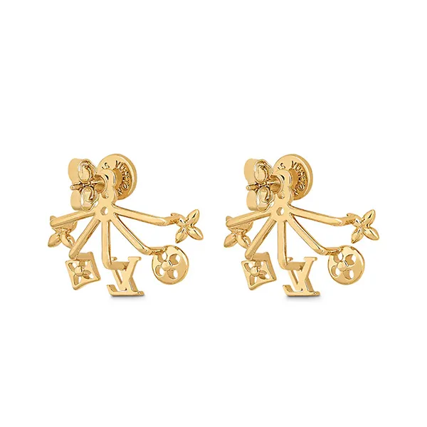 Khuyên Tai Nữ Jewery Luxury Cruiser Earrings Màu Vàng - Trang sức - Vua Hàng Hiệu