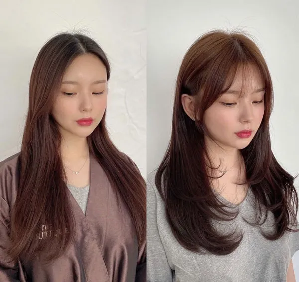 20 Kiểu tóc layer Hàn Quốc nữ đẹp khiến các chàng xiêu lòng