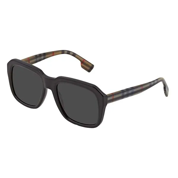 Kính Mát Burberry Dark Gray Square Men's Sunglasses BE4350 395287 55 Màu Xám Đậm