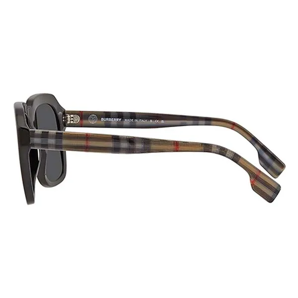 Kính Mát Burberry Dark Gray Square Men's Sunglasses BE4350 395287 55 Màu Xám Đậm