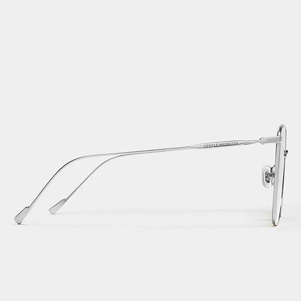 Kính Mát Gentle Monster Reme 02 Màu Xám Gọng Bạc - Kính mắt - Vua Hàng Hiệu