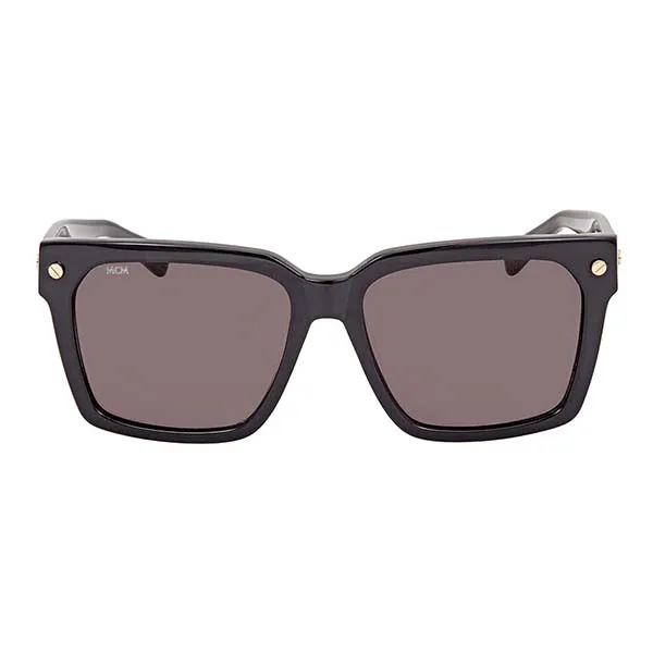 Kính Mát MCM Black Square Unisex Sunglasses 635S 004 57 Màu Đen