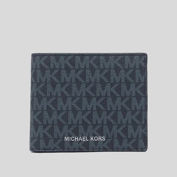 Ví Nam Michael Kors MK Cooper Billfold Wallet With Coin Pocket Admiral PL Blue 36U9LCRF3B Màu Xanh Navy - Túi xách - Vua Hàng Hiệu