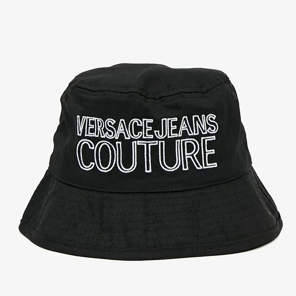 Mũ Bucket Versace Jeans Couture  Bucket Hat Màu Đen - 1