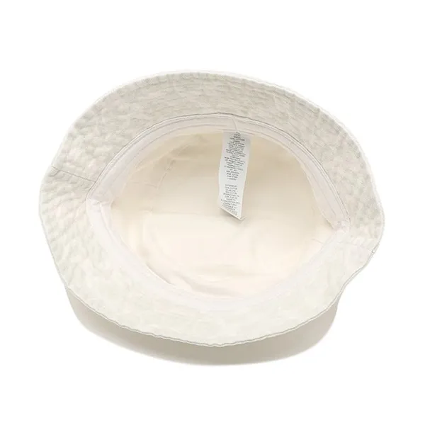 Mũ Coach Signature Denim Bucket Hat C9121 Màu Trắng - Mũ nón - Vua Hàng Hiệu