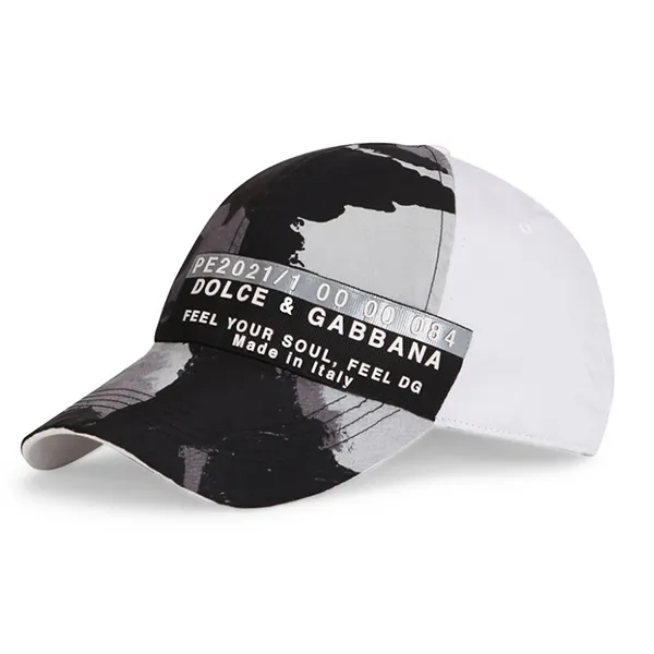 Mũ Nam Dolce & Gabbana D&G 3D Logo Baseball Cap GH590ZGEQ93 Màu Trắng Đen Size 57 - Mũ nón - Vua Hàng Hiệu