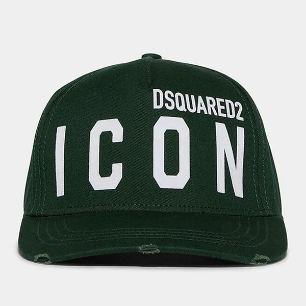 Mũ Dsquared2 Be Icon Baseball Cap Màu Xanh Green - Mũ nón - Vua Hàng Hiệu