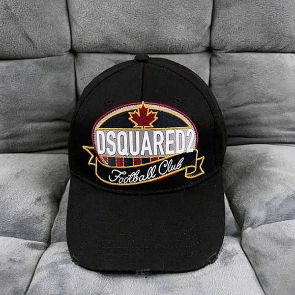 Mũ Dsquared2 Football Club Cap Màu Đen