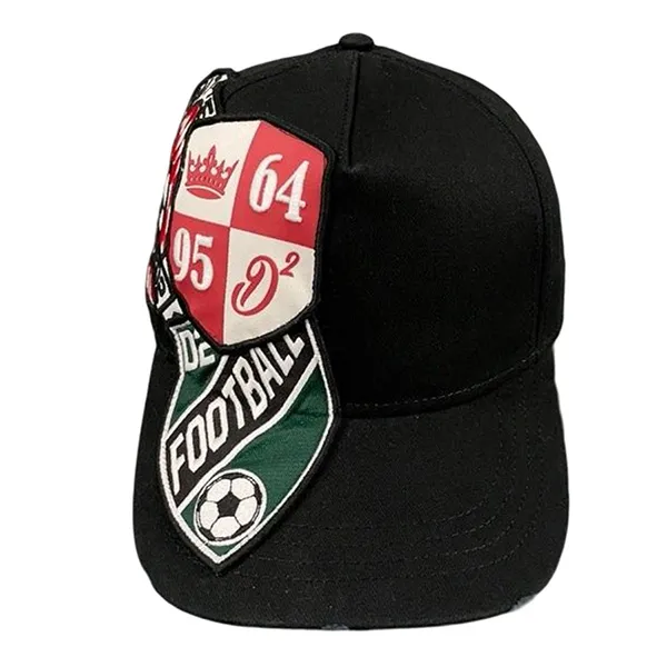 Mũ Dsquared2 Football Logo Baseball Cap Màu Đen - Mũ nón - Vua Hàng Hiệu