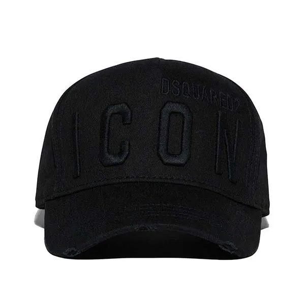 Mũ Dsquared2 Icon Baseball Cap BCM0412 05C00001 Màu Đen