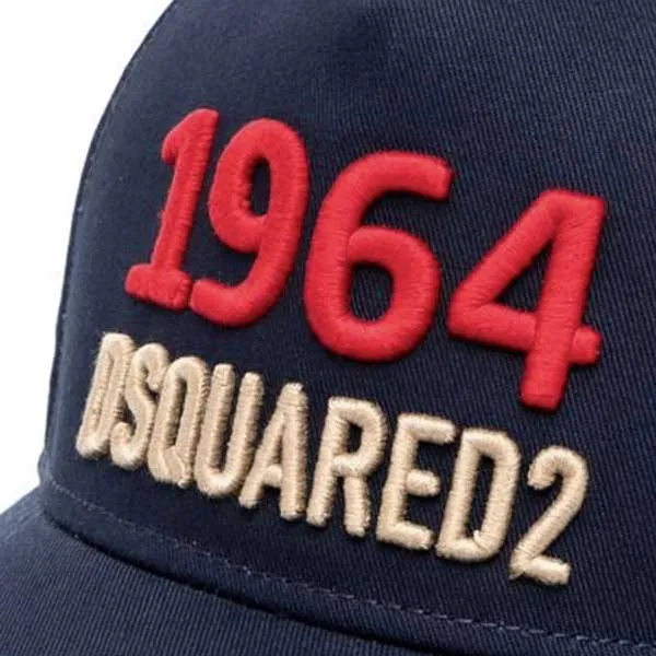 Mũ Dsquared2 Iconic Baseball Cap 1964 Màu Xanh Navy