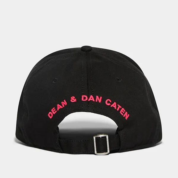 Mũ Dsquared2 Logo Baseball Cap BCW002805C00001M221 Màu Đen