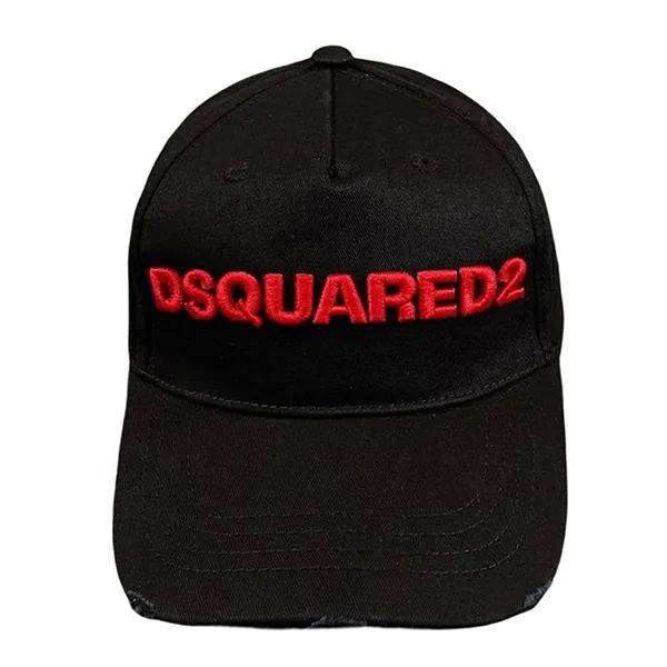 Mũ Dsquared2 Logo Baseball Cap BCW002805C00001M221 Màu Đen