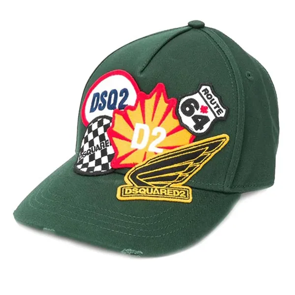 Mũ Dsquared2 Multi Logo Cap Màu Xanh Green - Mũ nón - Vua Hàng Hiệu