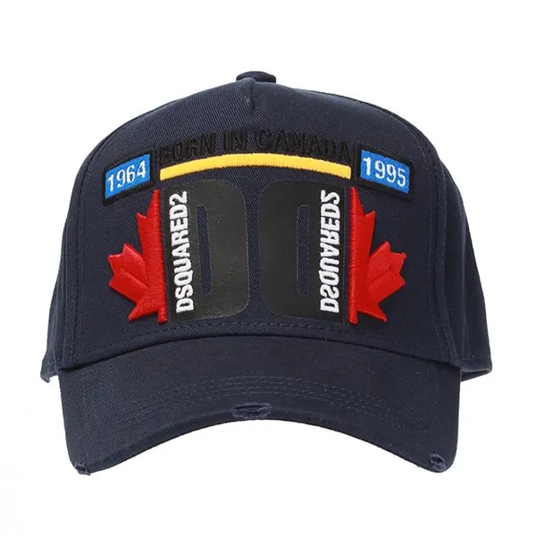 Mũ Dsquared2 Navy Blue Logo Baseball Cap Màu Xanh Navy - Mũ nón - Vua Hàng Hiệu
