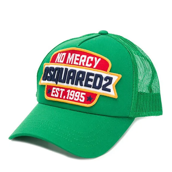 Mũ Dsquared2 No Mercy Baseball Cap In Green Màu Xanh Lá - Mũ nón - Vua Hàng Hiệu