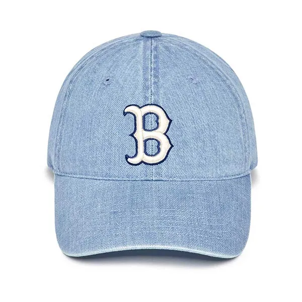 Mũ MLB Denim Boston Red Sox 3ACPD013N-43SBL Màu Xanh Nhạt - Mũ nón - Vua Hàng Hiệu