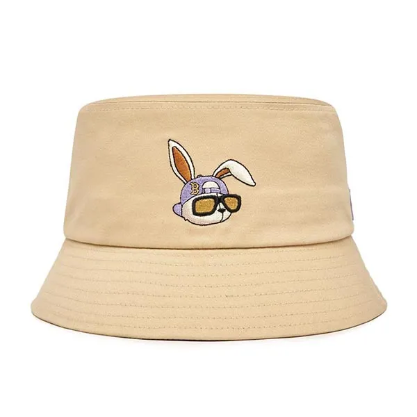 Mũ MLB Rabbit Bucket Hat Boston Red Sox 3AHTR013N-43SAL Màu Kem