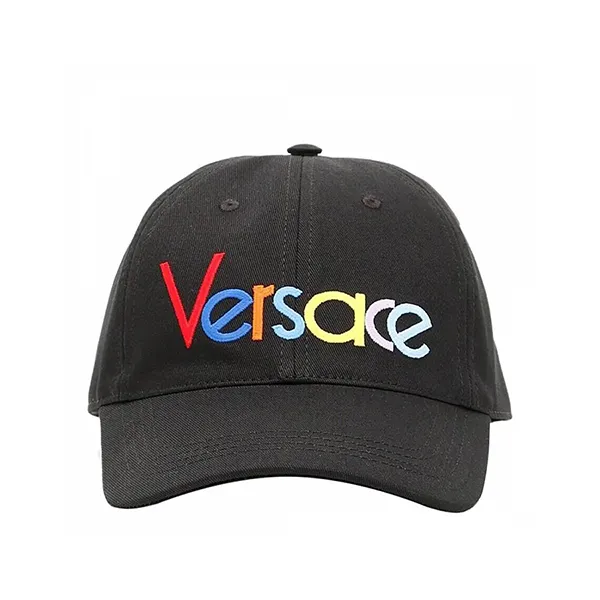 Mũ Versace Rainbow Logo Cap Màu Đen Size 59