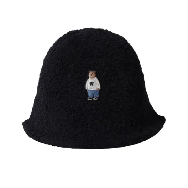 Mũ WHOAU Street Style Bucket Hats WHACC4T91A Màu Đen - Mũ nón - Vua Hàng Hiệu