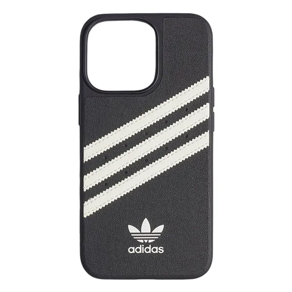 Ốp Điện Thoại Adidas Or Moulded Case Pu For iPhone 13/13 Pro GA7426 Màu Đen