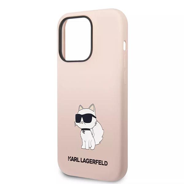 Ốp Điện Thoại Karl Lagerfeld  iPhone 14 Pro Max Màu Hồng - 4