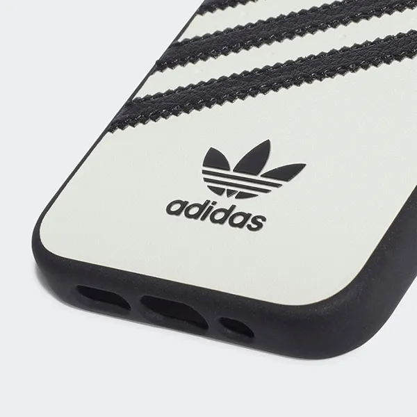 Ốp Điện Thoại Adidas iPhone 13 Mini Samba GA7428 Màu Trắng Đen