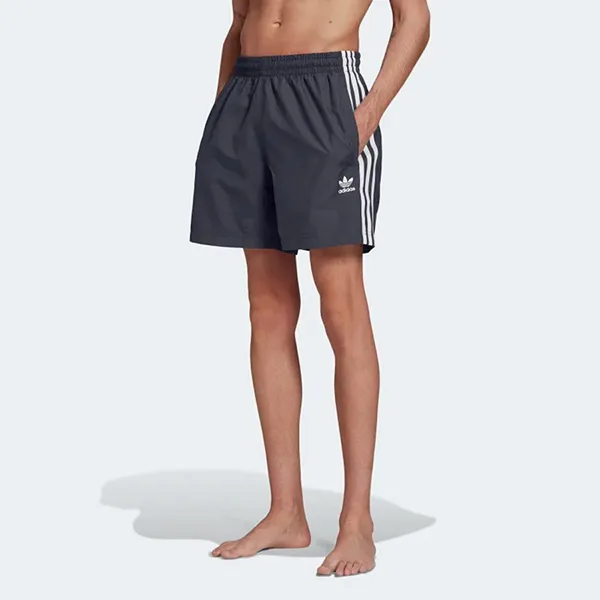 Quần Bơi Adidas Adicolor Classics 3 Stripes Swim Shorts HF2117 Màu Xanh Navy Size S - Thời trang - Vua Hàng Hiệu