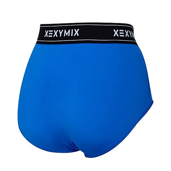 Quần Bơi Nữ Xexymix X Prisma Activity High Waist Panty Rhapsody Blue XP0213T Màu Xanh Blue Size S