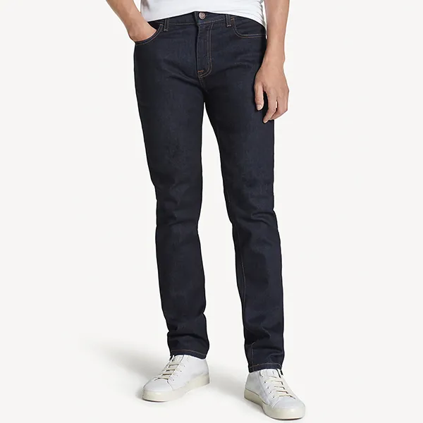 Quần Jean Tommy Hilfiger Slim Fit Essential Deep Wash Jean 78A8115 Màu Xanh Đậm Size 32 - Thời trang - Vua Hàng Hiệu