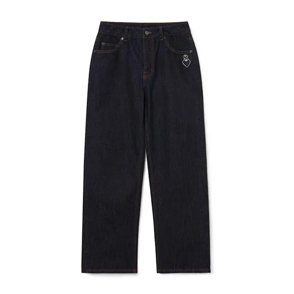 Quần Jean Nữ MLB Denim New York Yankees 3FDPH0231-50NYS Màu Xanh Navy Size XS - Thời trang - Vua Hàng Hiệu
