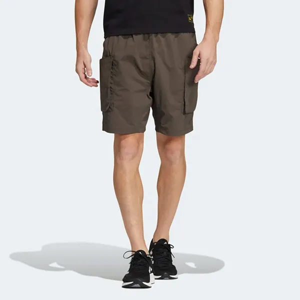 Quần Short Adidas Utility Prsve HD0033 Màu Olive Trầm Size XS