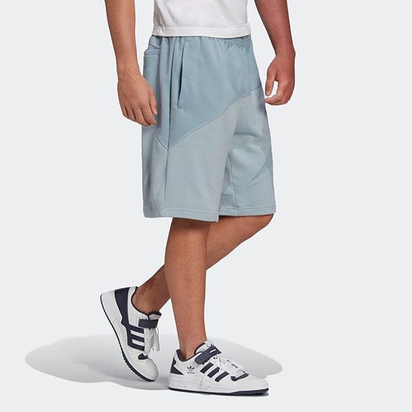 Quần Shorts Adidas Adicolor Interlock Shorts HC4510 Màu Xanh Nhạt Size S - 1