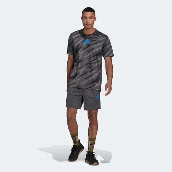 Quần Shorts Adidas Feelstrong Aeroready HD4321 Màu Xám Size M - Thời trang - Vua Hàng Hiệu