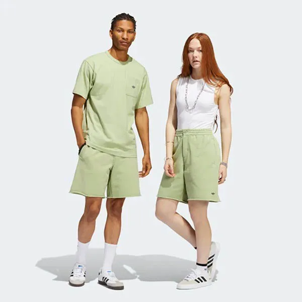 Quần Shorts Adidas Heavyweight Shmoofoil Gender Neutral HC2211 Màu Xanh Lá Size S