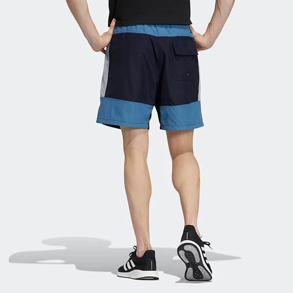 Quần Shorts Adidas Stripe Colorblock Straight Japanese Version Green HD0063 Màu Xanh Đậm Size S