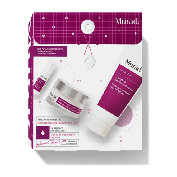 Set Chăm Sóc Da Murad The Derm Report On: Smoothing And Quenching Skin 3 Món