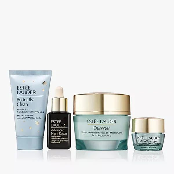 Set Dưỡng Da Estée Lauder 5-PC All Day Hydration Set, Daywear Nightwear Advanced Night Repair 4 Món - Mỹ phẩm - Vua Hàng Hiệu