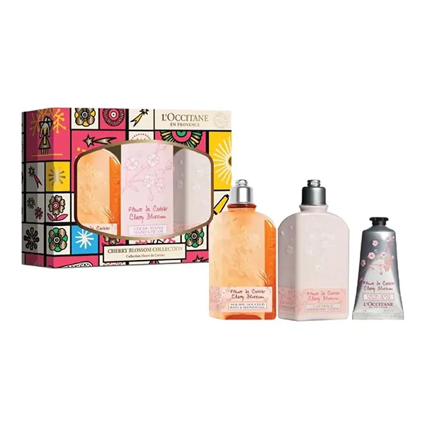 Set Dưỡng Da L'Occitane Holiday Cherry Blossom Collection 3 Món