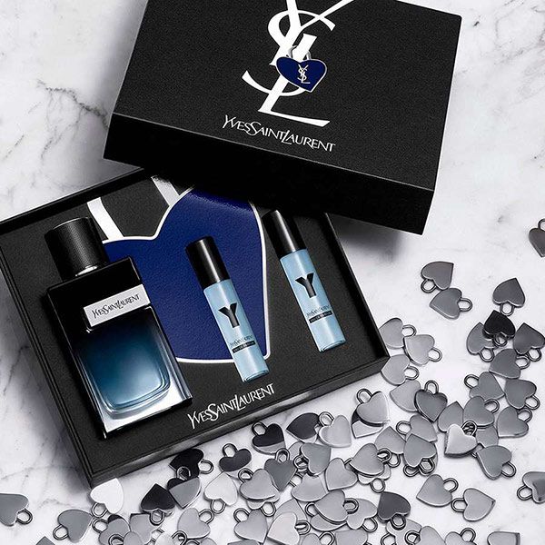 Set Nước Hoa Nam Yves Saint Laurent YSL Y Eau De Parfum Gift Set 3 Món (100ml + 10ml) - 2