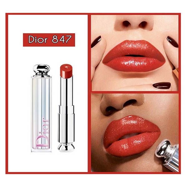 Son Dior 847 Passion Star Màu Cam Cháy - 1