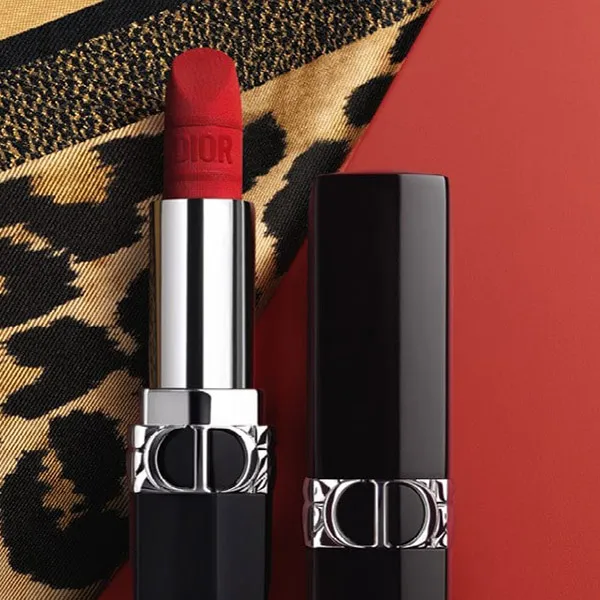 Son Dior Rouge Mitzah Limited Edition 999 Velvet Finish Màu Đỏ Tươi