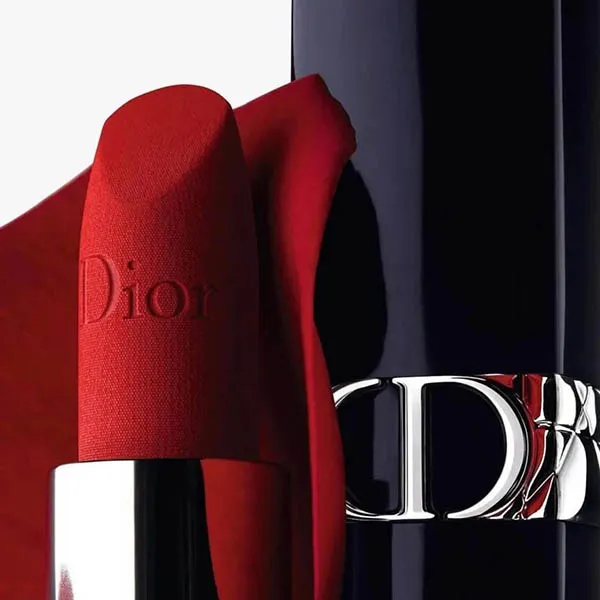 Son Dior Rouge Velvet 999 Màu Đỏ Tươi - Son Môi - Vua Hàng Hiệu