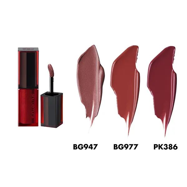 Son Kem Shu Uemura Amplified Liquid Pigment BG977 Màu Đỏ Đất